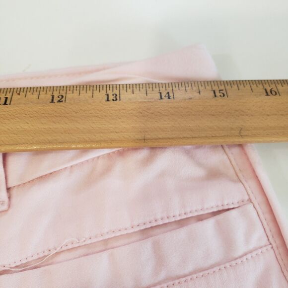 Caribbean Joe Stretch Women's Pink Size 8 Cropped Pants - Picture 5 of 10
